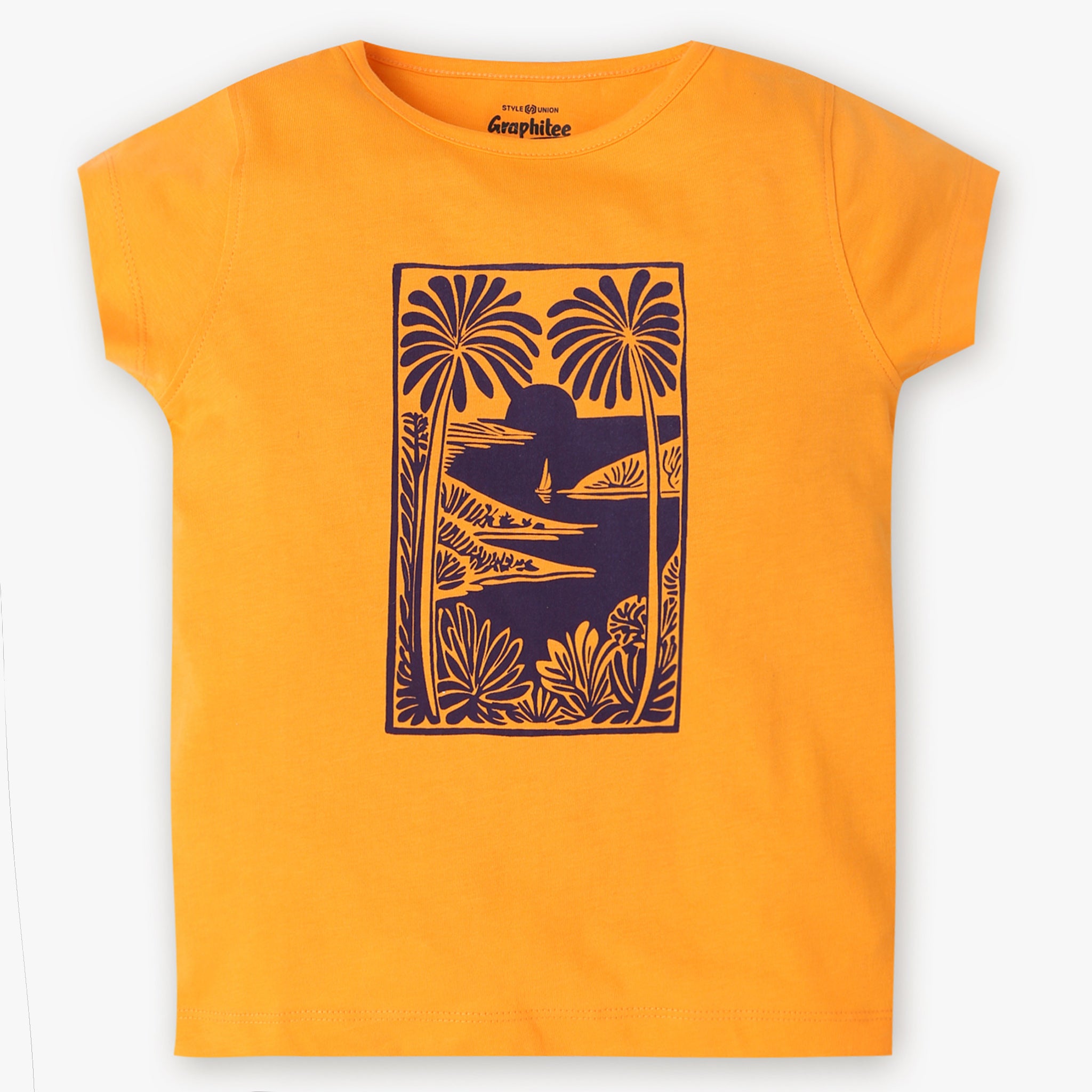 Girls Cotton Graphitee