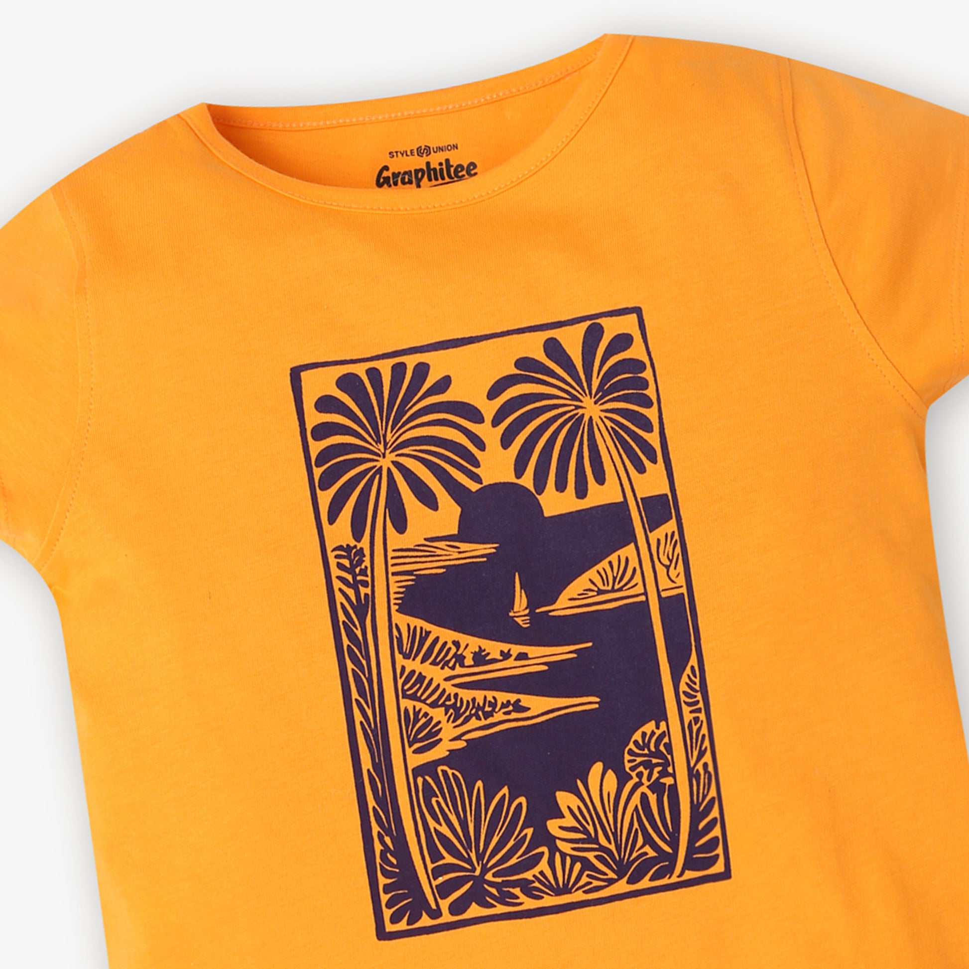 Girls Cotton Graphitee