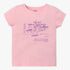 Girls Regular Fit Graphic Crew Neck Short Sleeve T-Shirt