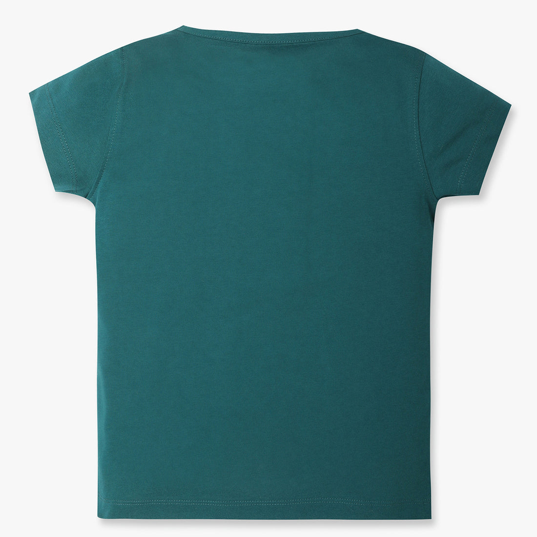 Girls Regular Fit Graphic Crew Neck T-Shirt