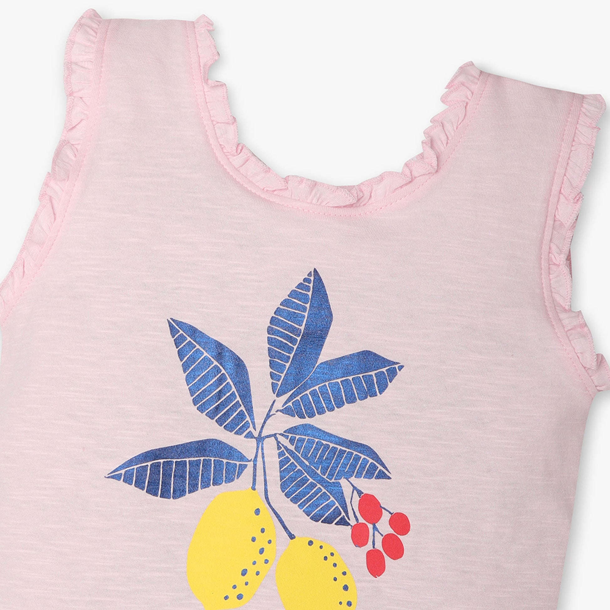 Girls Regular Fit Graphic Crew Neck T-Shirt