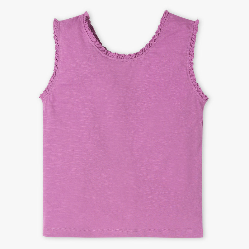 Girls Crew Neck "Fun Playtime Graphic T-Shirt | Basic Crew Neck Body with Half Sleeve | Regular Fit And Length | Breathable & Absorbent 100% Cotton Single Jersey Fabric"