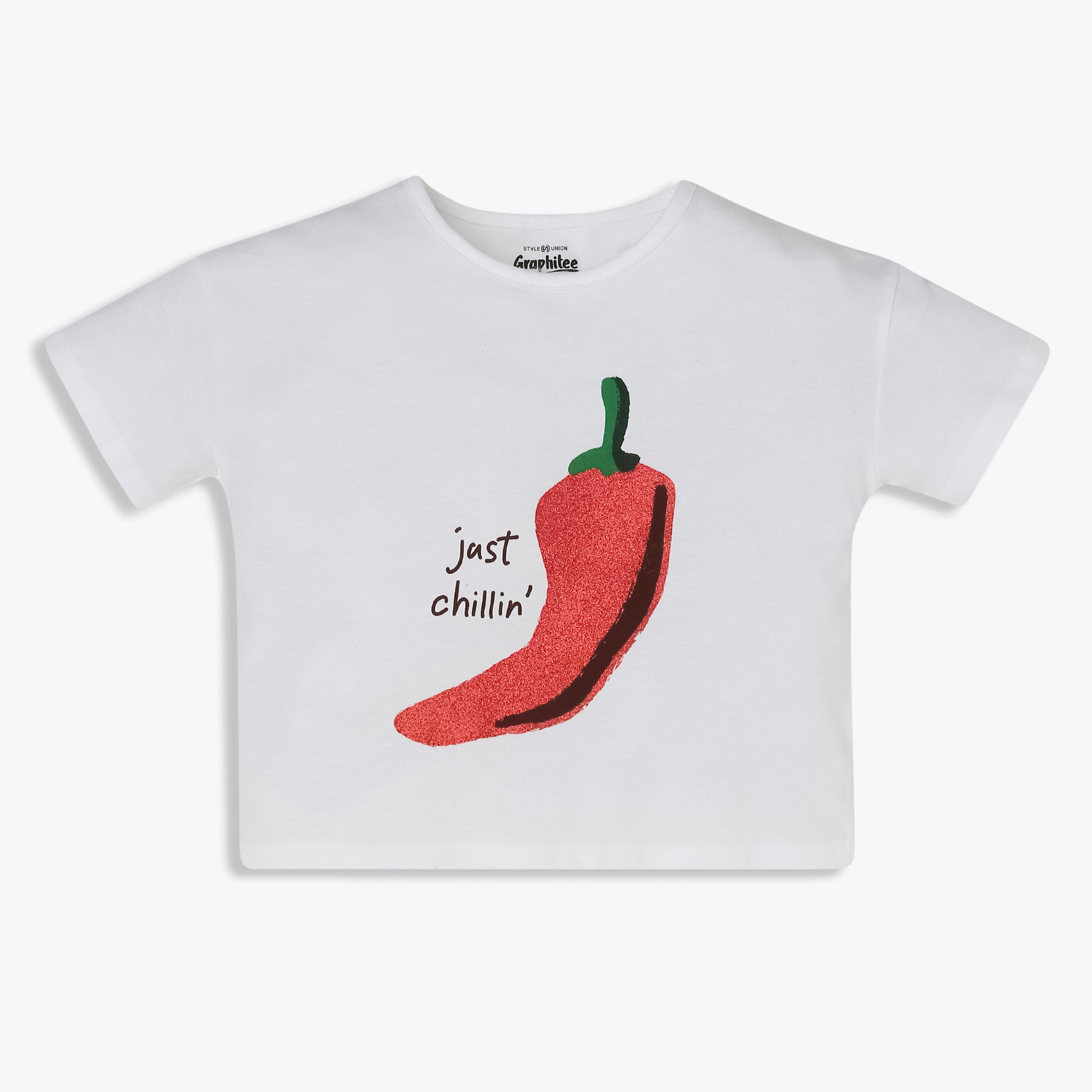 Girls Cotton Graphitee