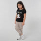 Girls Cotton Graphitee