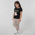 Girls Cotton Graphitee