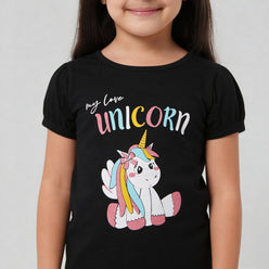 Girls Cotton Graphitee