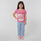 Girls Cotton Graphitee