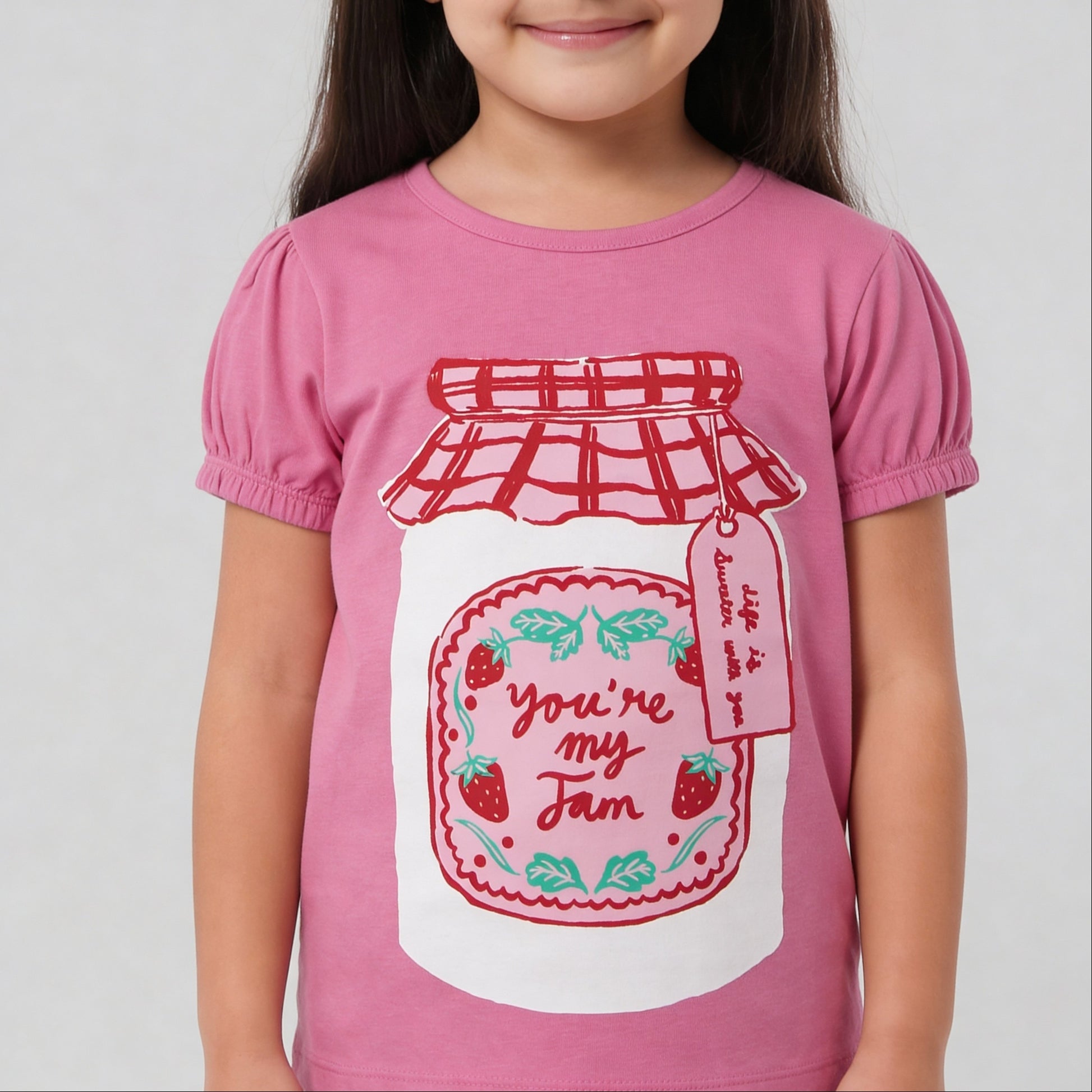 Girls Cotton Graphitee