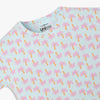 Girls Cotton Crew Neck Graphitee
