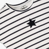Girls Cotton Crew Neck Graphitee