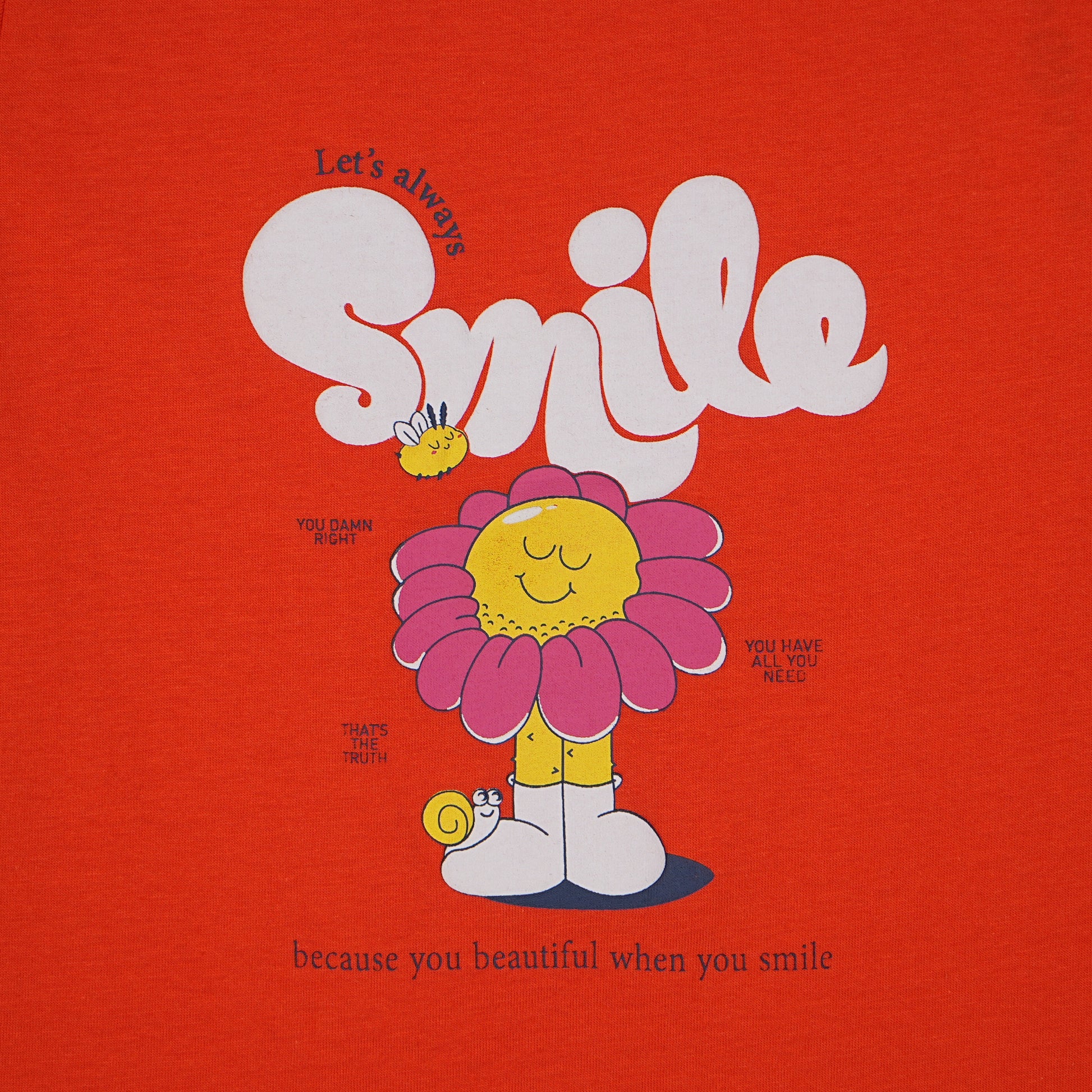 Girls Cotton Crew Neck Graphitee