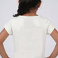 Girls Cotton Crew Neck Graphitee