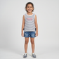 Girls Cotton Crew Neck Graphitee