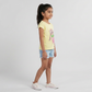 Girls Cotton Crew Neck Graphitee