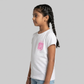 Girls Cotton Crew Neck Graphitee