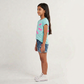 Girls Cotton Crew Neck Graphitee