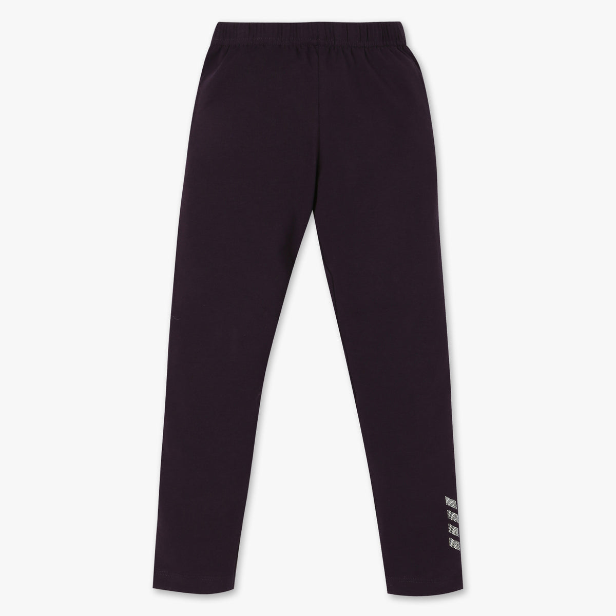 Buy Girls Skinny Fit Solid Ankle Length Mid Rise Jeggings  - Style Union