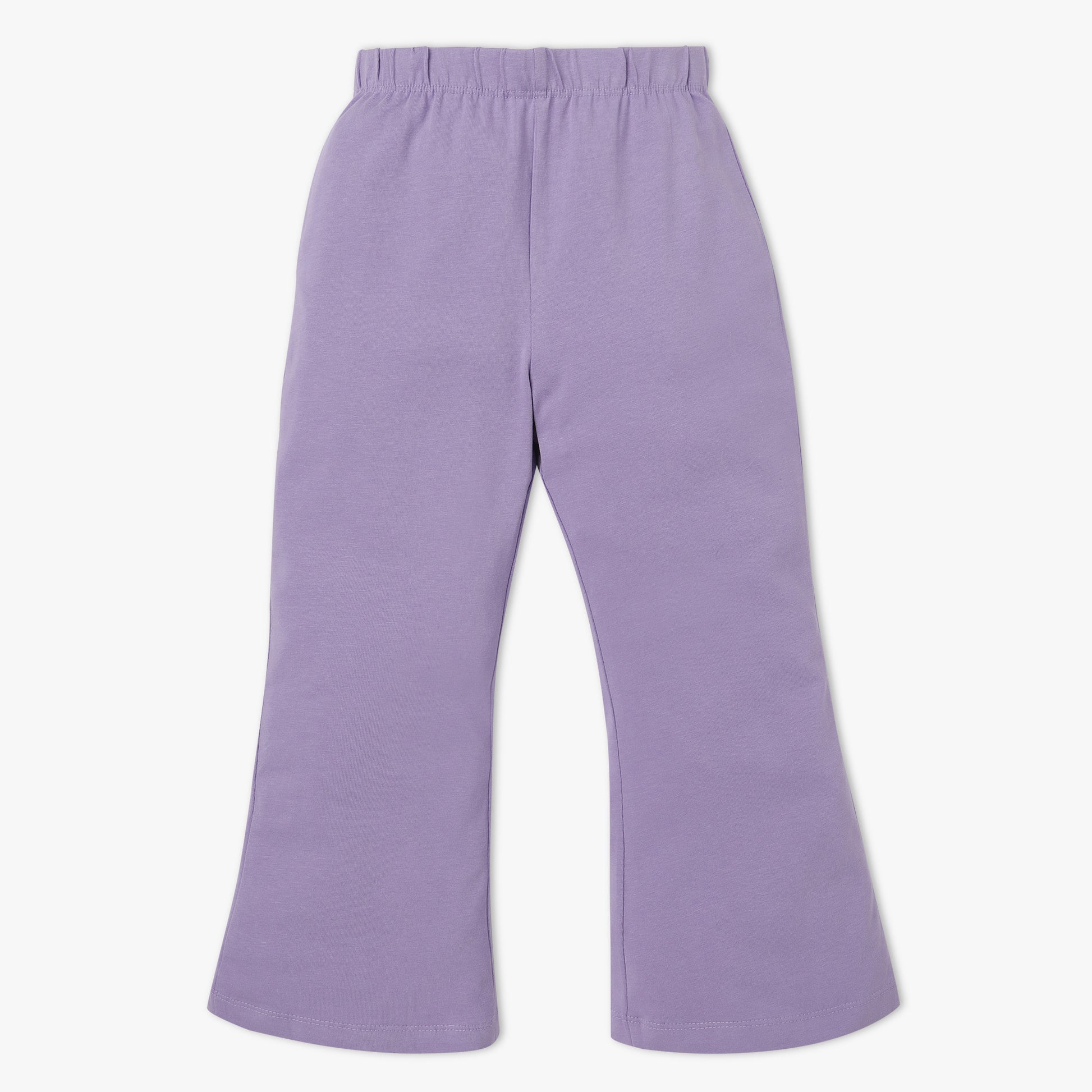 Girls Skinny Fit Regular Length Solid Mid Rise Leggings