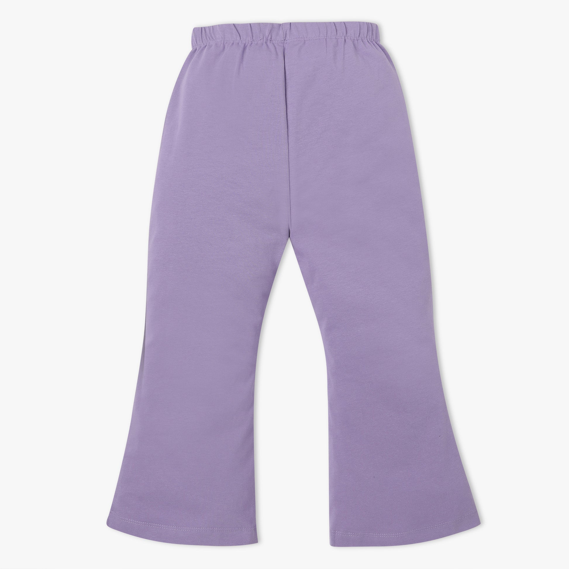 Girls Skinny Fit Regular Length Solid Mid Rise Leggings