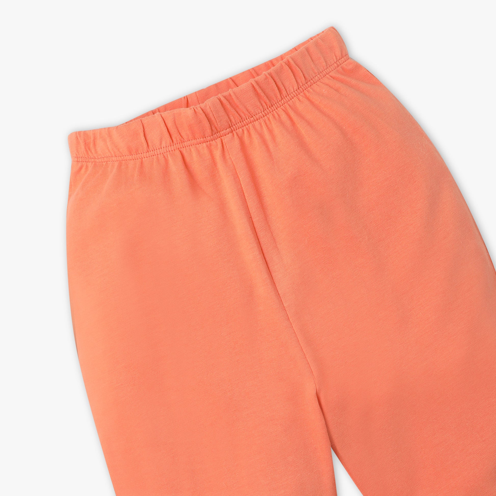 Girls Skinny Fit Regular Length Solid Mid Rise Leggings