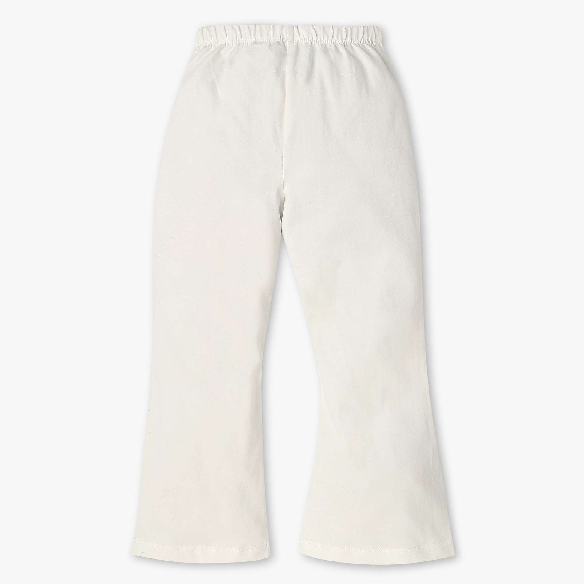 Girls Skinny Fit Regular Length Solid Mid Rise Leggings