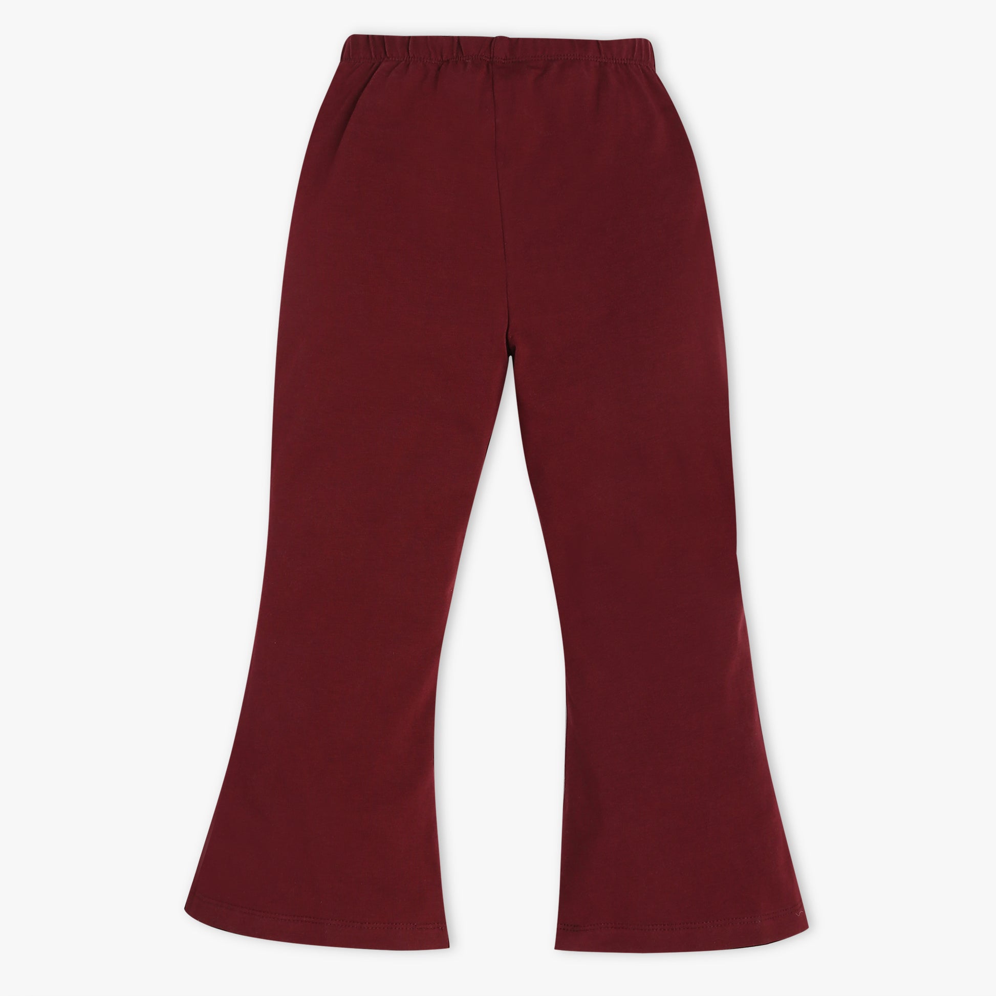 Girls Skinny Fit Regular Length Solid Mid Rise Leggings