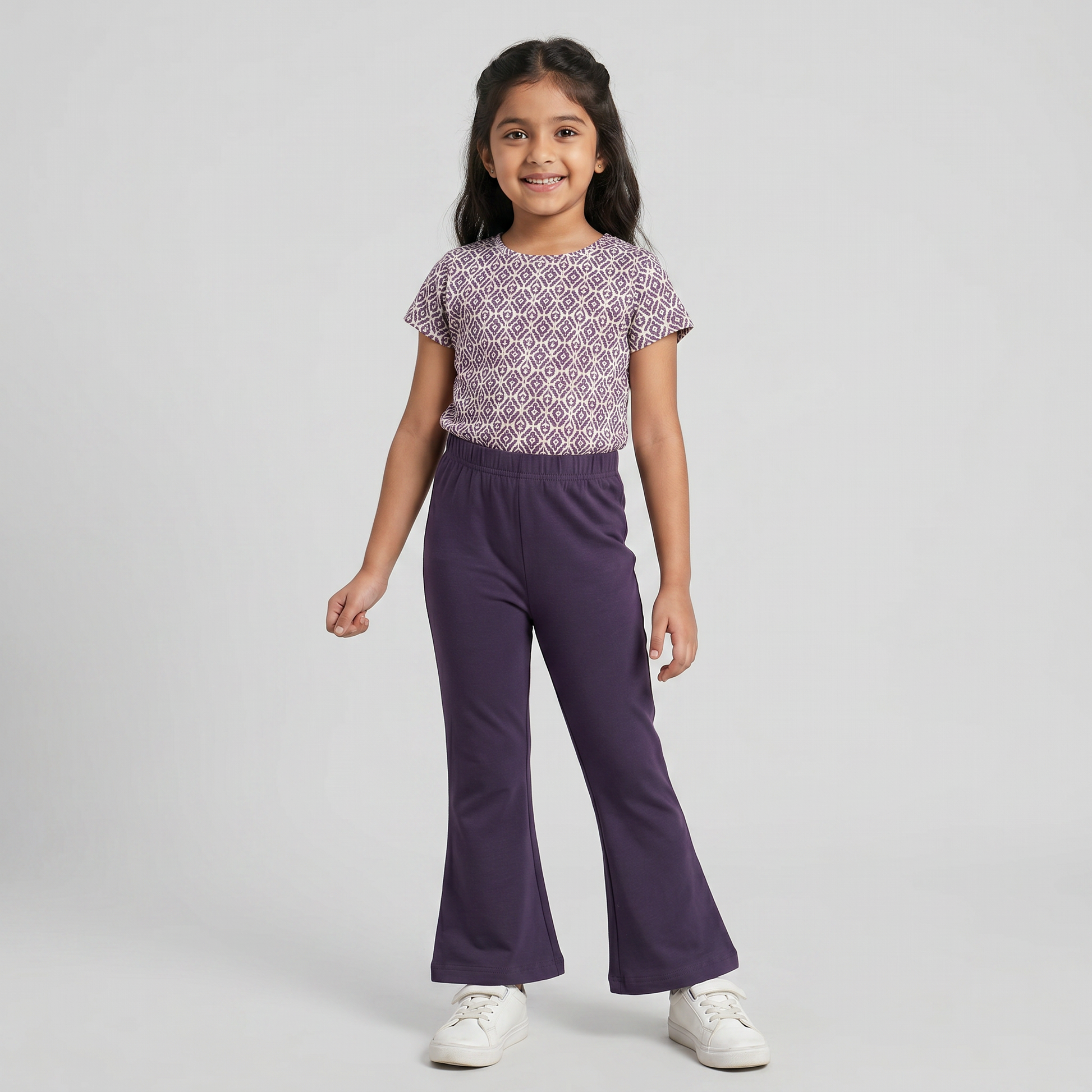 Girls Skinny Fit Flare Leggings