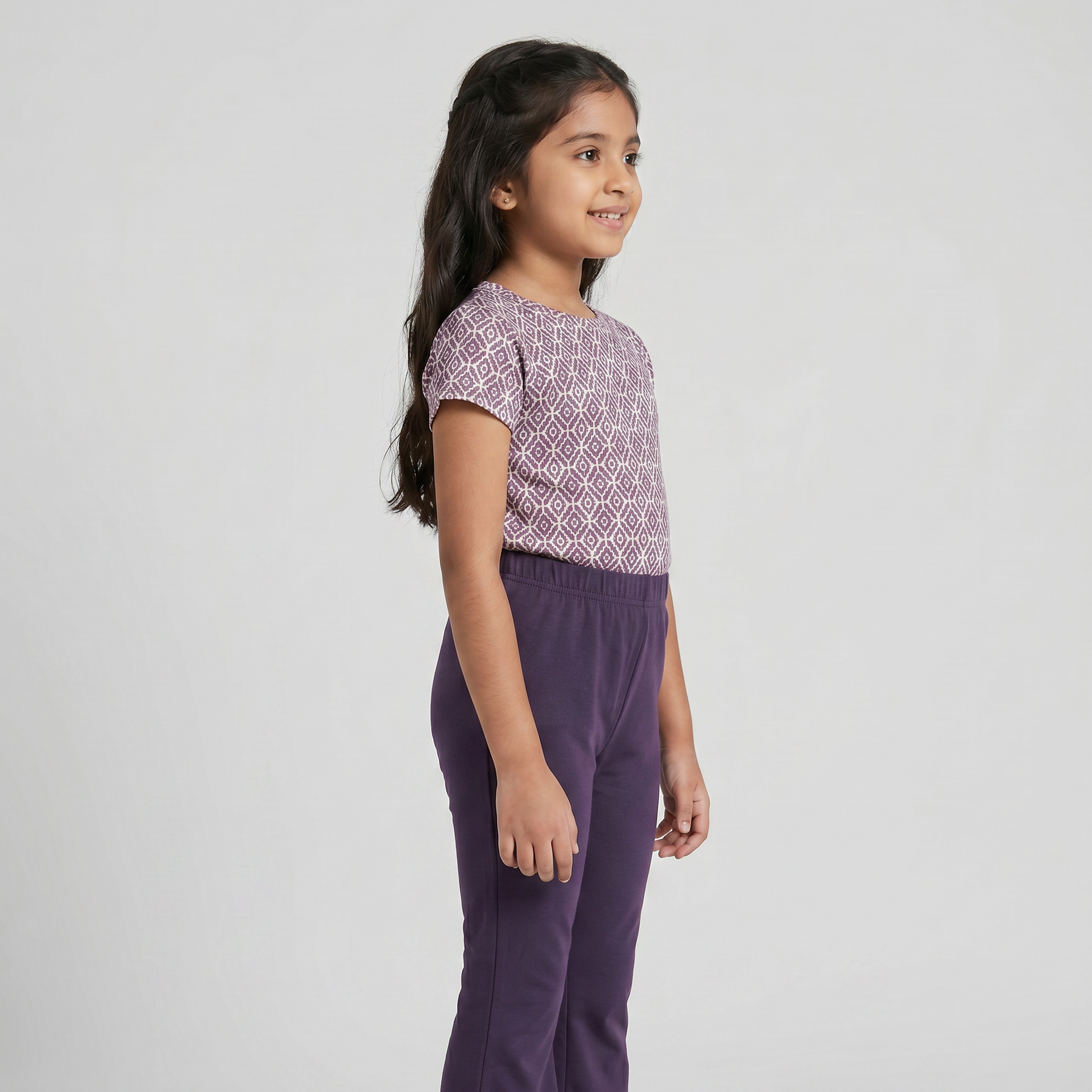 Girls Skinny Fit Flare Leggings