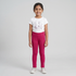 Girls Solid Playtime Leggings