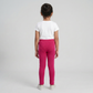 Girls Solid Playtime Leggings