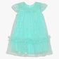 Girls Embellished Knee Length Fairytale A-Line Flared Dress
