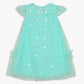Girls Embellished Knee Length Fairytale A-Line Flared Dress