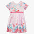 Girls Regular Fit Printed Dress