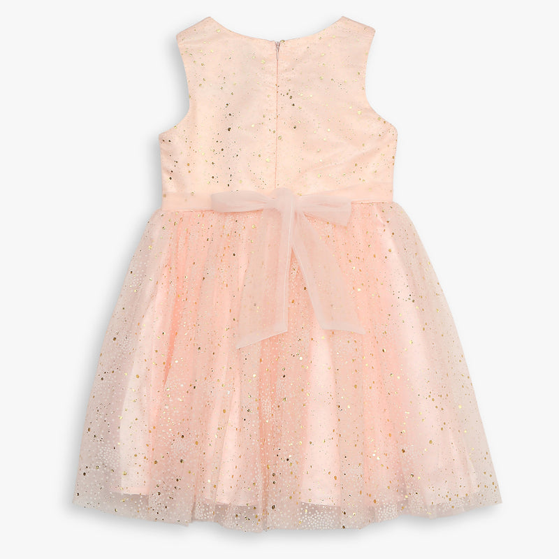 Girls Regular Fit Embellished Dress