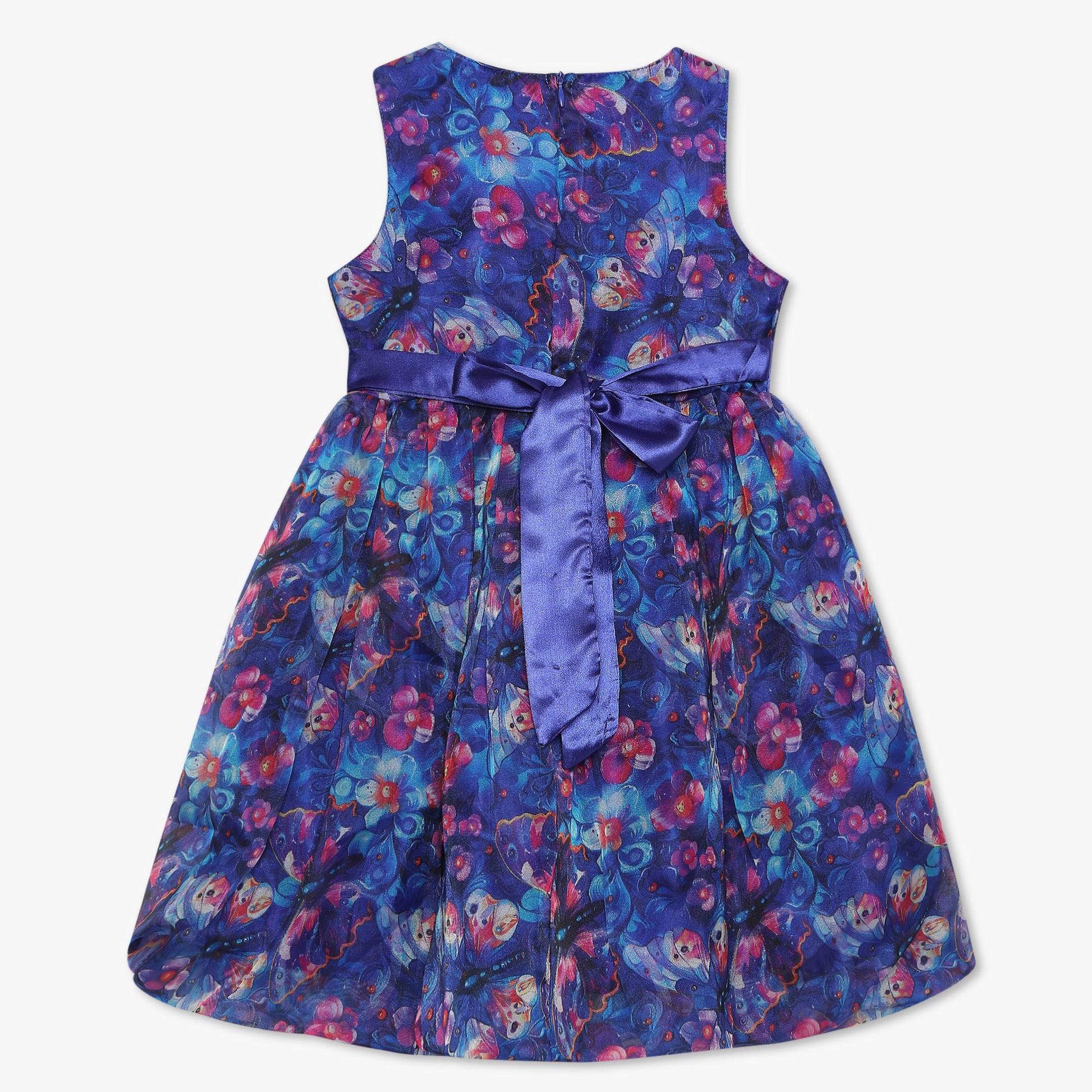 Girls Regular Fit Printed Dress