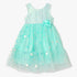 Girls Regular Fit Embellished Round Neck Sleeveless Frock