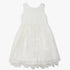 Girls Regular Fit Embellished Round Neck Dress
