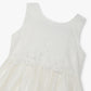 Girls Regular Fit Embellished Round Neck Dress