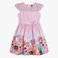 Girls Embellished Satin Party Dress