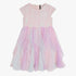 Girls Embellished Satin Party Dress