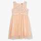 Girls Satin Embellished Frock