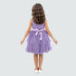 Girls Embellished Satin Dress