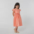 Girls Flared Satin Frock
