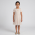 Girls Pointal Dress with Glitter Mesh