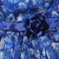 Girls Printed Organza Dress