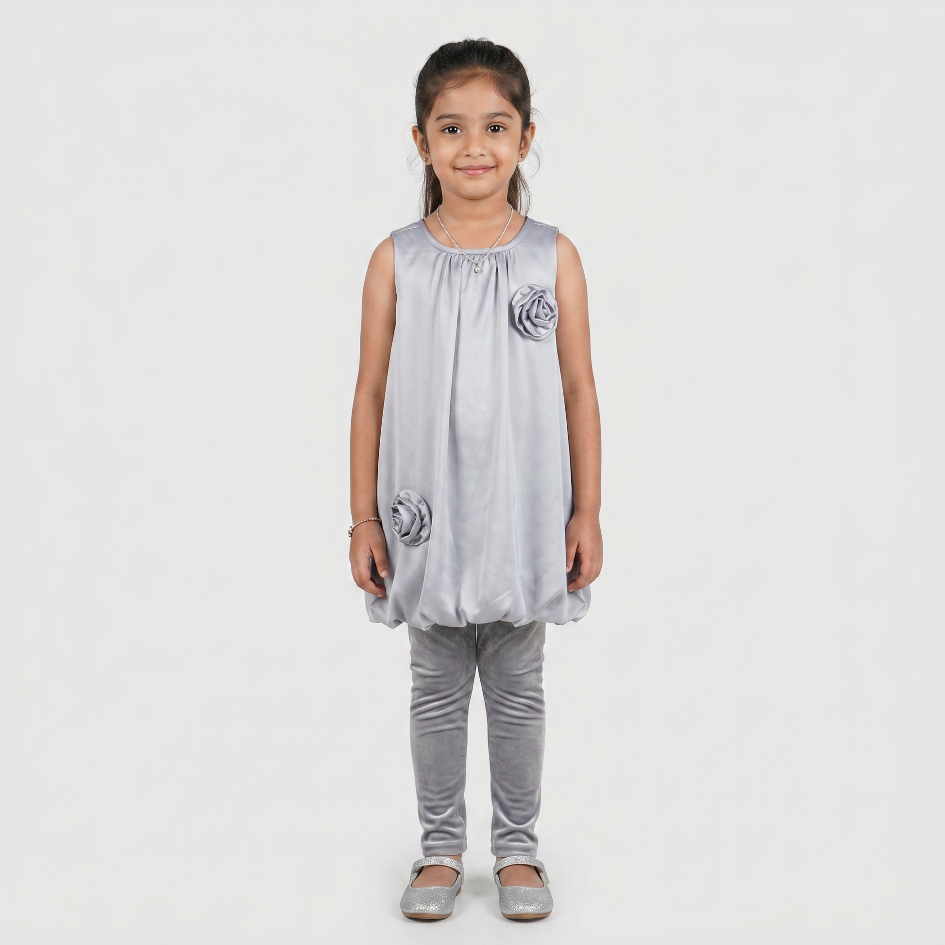 Girls Embellished Party Dress