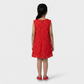 Girls Embellished Satin Frock
