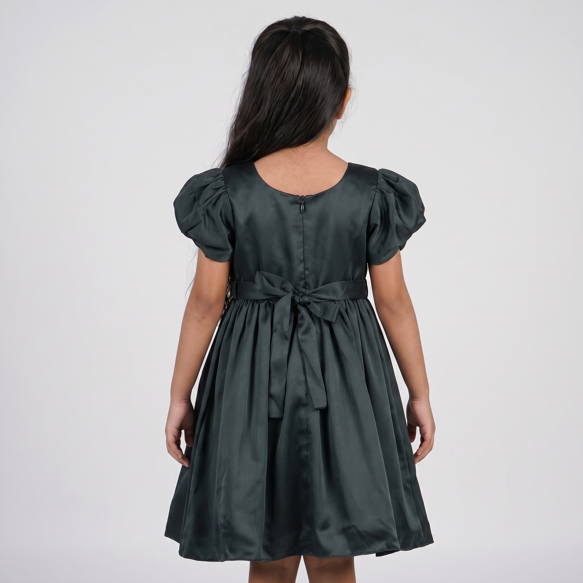 Girls Satin Frock