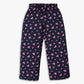 Girls Relaxed Fit Printed Lapel Collar Shirt with Shorts Sleepwear Set