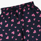 Girls Relaxed Fit Printed Lapel Collar Shirt with Shorts Sleepwear Set